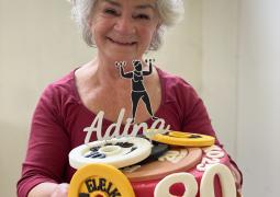 Adina Hyková oslavila osmdesáté narozeniny
