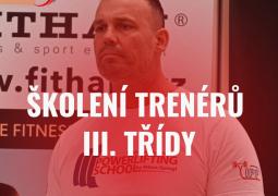 Školení trenérů III. třídy 2023 - pozvánka