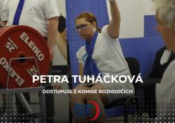 Petra Tuháčková odstupuje z výkonného výboru