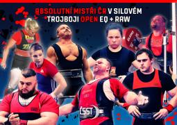 Absolutní mistři ČR v silovém trojboji OPEN - žebříček