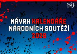 Kalendář národních soutěží 2026