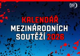 Kalendář mezinárodních soutěží 2026