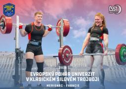 Evropský pohár univerzit v klasickém silovém trojboji 2026 - pozvánka