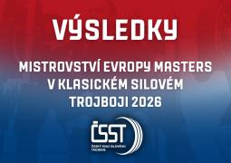 Mistrovství Evropy masters v klasickém silovém trojboji 2026 - výsledky