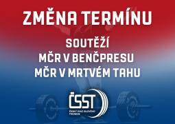 Změny termínů národních soutěží a nové pravidlo soutěží družstev