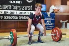 Mistrovství Čech juniorů a dorostu v klasickém silovém trojboji 2021 - fotogalerie