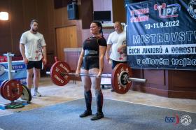 Mistrovství Čech dorostu v klasickém silovém trojboji 2022 - fotogalerie