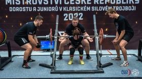 Mistrovství České republiky juniorů a dorostu v klasickém silovém trojboji 2022 - fotogalerie část 1 (juniorky)