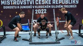 Mistrovství České republiky juniorů a dorostu v klasickém silovém trojboji 2022 - fotogalerie část 1 (juniorky)