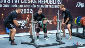 Mistrovství České republiky juniorů a dorostu v klasickém silovém trojboji 2022 - fotogalerie část 1 (juniorky)