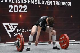 Mistrovství České republiky juniorů a dorostu v klasickém silovém trojboji 2022 - fotogalerie část 2 (junioři)