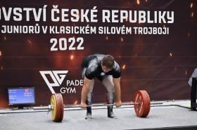 Mistrovství České republiky juniorů a dorostu v klasickém silovém trojboji 2022 - fotogalerie část 2 (junioři)