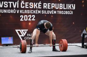 Mistrovství České republiky juniorů a dorostu v klasickém silovém trojboji 2022 - fotogalerie část 2 (junioři)