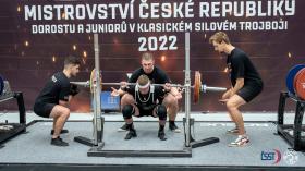 Mistrovství České republiky juniorů a dorostu v klasickém silovém trojboji 2022 - fotogalerie (část 3)