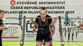 Mistrovství České republiky masters v klasickém silovém trojboji 2022 - fotogalerie