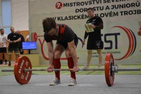 Mistrovství severní Moravy juniorů a mladších juniorů v klasickém silovém trojboji 2023 - fotogalerie