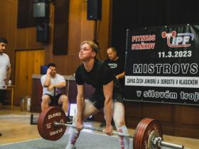 Mistrovství západních Čech juniorů a mladších juniorů v klasickém silovém trojboji 2023 - fotogalerie