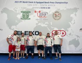 Mistrovství světa v benčpresu (EQ) a klasickém benčpresu (RAW) 2023 - výsledky, fotogalerie