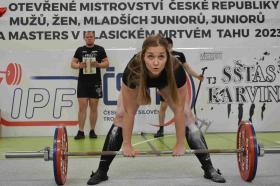 Mistrovství České republiky mužů, žen, mladších juniorů, juniorů a masters v klasickém mrtvém tahu 2023 - fotogalerie