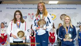 Mistrovství Evropy v benčpresu 2023 - fotogalerie, reportáž, výsledky (část EQ)