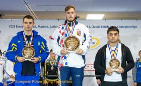 Mistrovství Evropy v benčpresu 2023 - fotogalerie, reportáž, výsledky (část EQ)