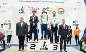 Mistrovství Evropy juniorů a mladších juniorů v klasickém silovém trojboji 2023 - výsledky, fotogalerie