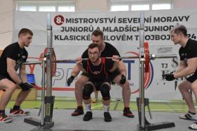 Mistrovství severní Moravy juniorů a mladších juniorů v klasickém silovém trojboji 2024 - fotogalerie