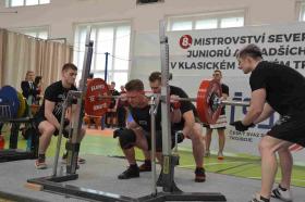 Mistrovství severní Moravy juniorů a mladších juniorů v klasickém silovém trojboji 2024 - fotogalerie