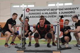 Mistrovství severní Moravy juniorů a mladších juniorů v klasickém silovém trojboji 2024 - fotogalerie