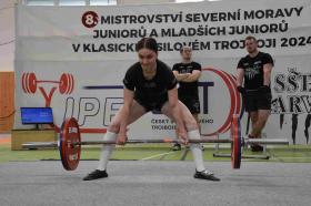 Mistrovství severní Moravy juniorů a mladších juniorů v klasickém silovém trojboji 2024 - fotogalerie