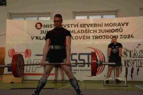 Mistrovství severní Moravy juniorů a mladších juniorů v klasickém silovém trojboji 2024 - fotogalerie