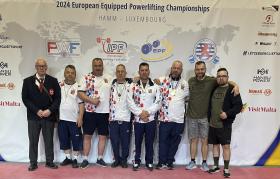 Mistrovství Evropy masters v silovém trojboji 2024 - výsledky, fotogalerie