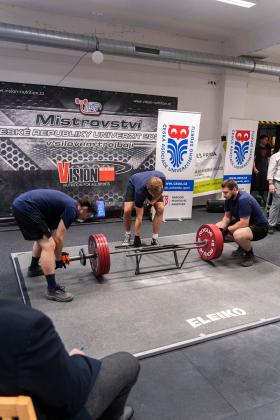 Akademické mistrovství České republiky v klasickém silovém trojboji 2024 - fotogalerie