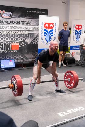 Akademické mistrovství České republiky v klasickém silovém trojboji 2024 - fotogalerie