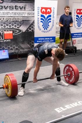 Akademické mistrovství České republiky v klasickém silovém trojboji 2024 - fotogalerie