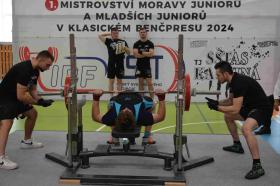 Mistrovství Moravy juniorů a mladších juniorů v klasickém silovém trojboji 2024