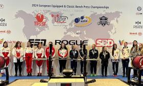 Mistrovství Evropy v benčpresu a v klasickém benčpresu 2024 - výsledky, fotogalerie
