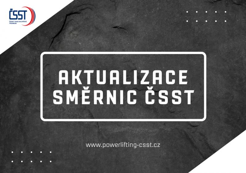 Směrnice - aktualizace