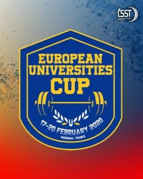 Evropský pohár univerzit v klasickém silovém trojboji 2026 - výsledky