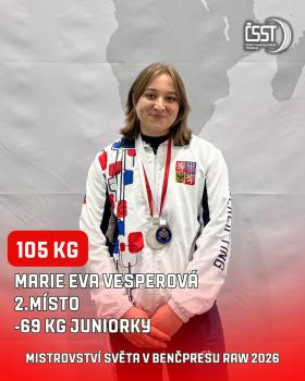 Mistrovství světa v benčpresu a klasickém benčpresu 2026 - výsledky, fotogalerie