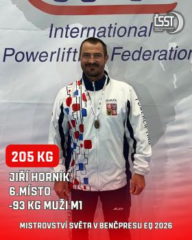 Mistrovství světa v benčpresu a klasickém benčpresu 2026 - výsledky, fotogalerie