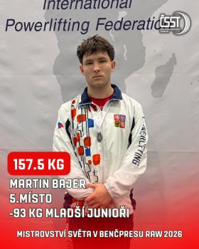 Mistrovství světa v benčpresu a klasickém benčpresu 2026 - výsledky, fotogalerie