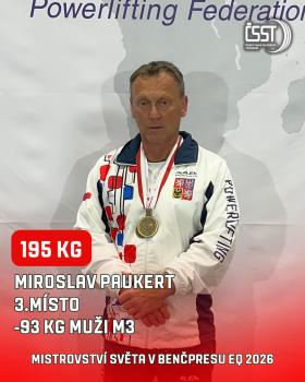 Mistrovství světa v benčpresu a klasickém benčpresu 2026 - výsledky, fotogalerie