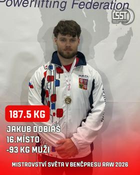 Mistrovství světa v benčpresu a klasickém benčpresu 2026 - výsledky, fotogalerie