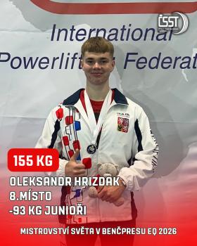 Mistrovství světa v benčpresu a klasickém benčpresu 2026 - výsledky, fotogalerie