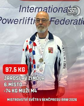 Mistrovství světa v benčpresu a klasickém benčpresu 2026 - výsledky, fotogalerie