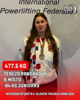 Mistrovství světa juniorů a mladších juniorů v silovém trojboji 2026 - výsledky